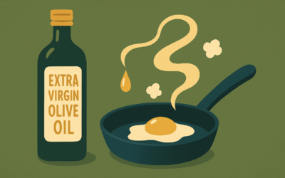 Je smažení na extra panenském olivovém oleji zdravé?